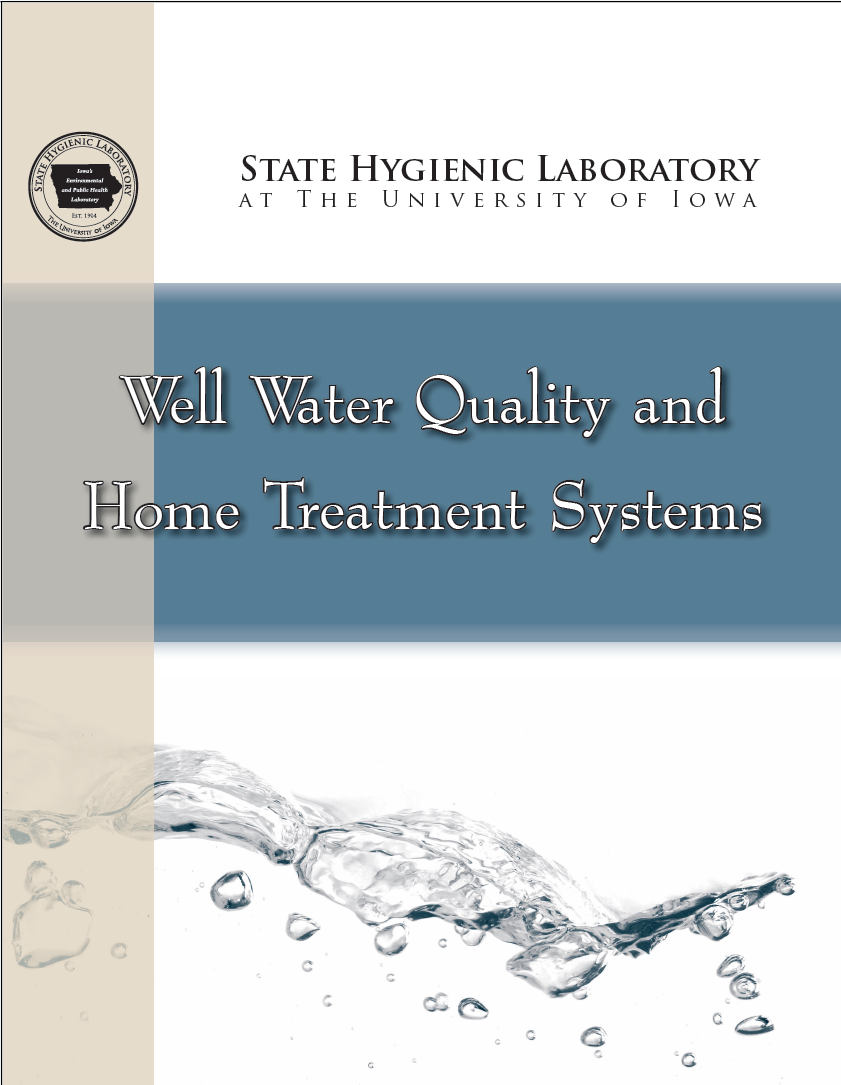 State Hygienic Lab Well Water Quality and Home Treatment Systems Booklet image